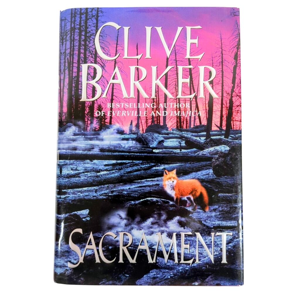 Sacrament Clive Barker 1996 First Edition Horror Fantasy HarperCollins